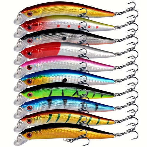95mm floating minnow - 10,