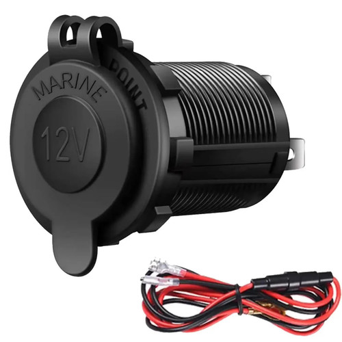 Waterproof 12v car cigarette - waterproof,