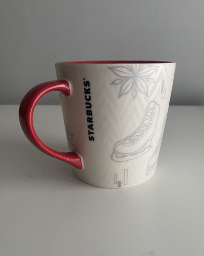 Starbucks red white - red/white, ice