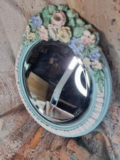 vintage Small Round Barbola