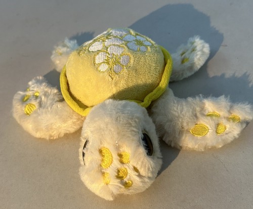 Yellow sea turtle - plush, teddy