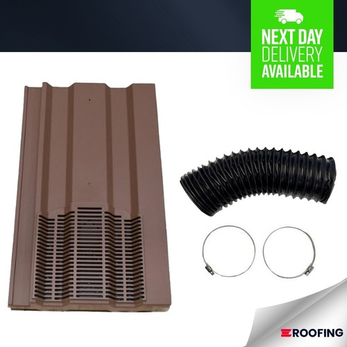 Roof tile vent - 9, brown