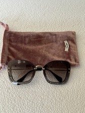 MIU MIU Grey Gradient Glitter