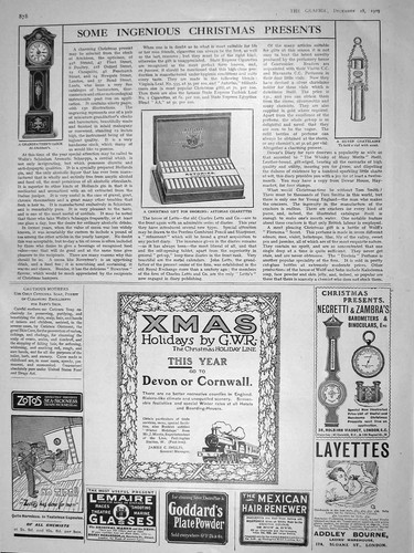 Old antique print 1909 - old,