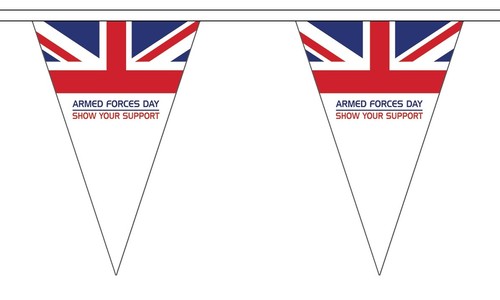 Armed forces day flag bunting - day,