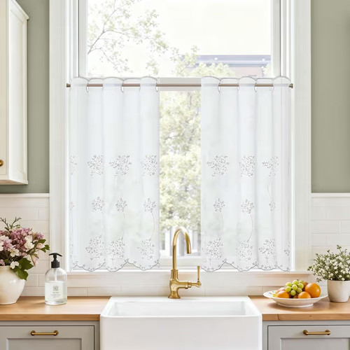 Kitchen Café Curtains P