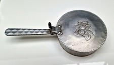 Vintage Saucepan & Plate With Attached Lid Made From Hand Forged Everlast Metal