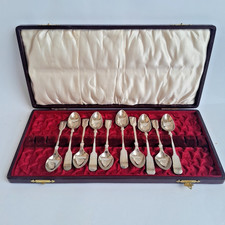 Set Of 10 Nevada Silver D&A Teaspoons.