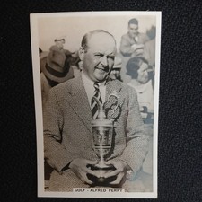 1935 SENIOR SERVICE CIGARETTE CARD "SPORTING EVENTS"SERIES 96 NO 18 ALFRED PERRY