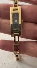  Ladies Gucci Gold Plated 3900L Bracelet Watch