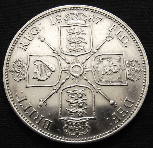 1887 queen victoria florin - 1887,