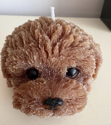 Shih tzu cockapoo dog candle - shih,