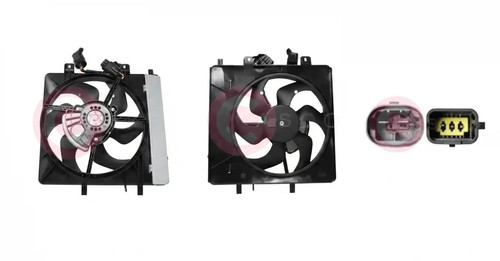 Radiator fan motor - , for