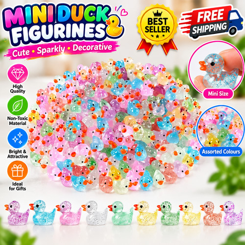 100pcs mini ducks - 100pcs, 10