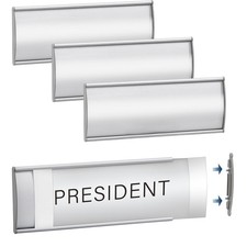 4 PCS Silver Curved WallMount