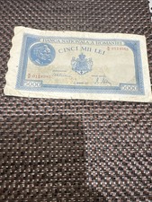 Romania Banknote Of 5000 Lei 1945