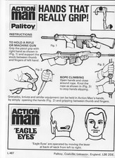 5 Vintage Action Man Eagle