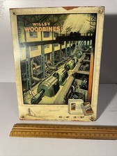 Wills’s Woodbines TOBACCO Shop Display Sign