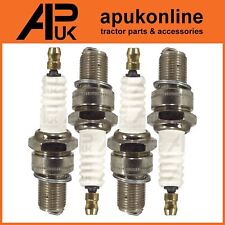 4x Spark Plugs Long Reach for Ferguson TE20 TED20 Massey 35 Petrol 135 Tractor