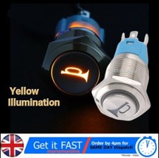 YELLOW 16mm LED Light Horn