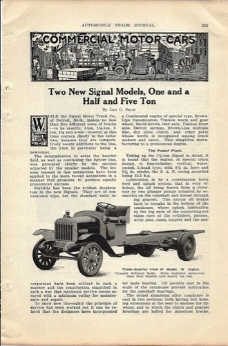 Very rare 1916 signal ton - very,