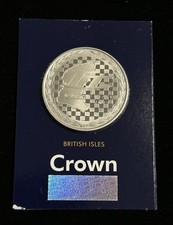 2022 British Isles TT One Crown Coin Change Checker Card Isle Of Man