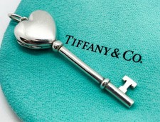 Tiffany & Co. Silver Heart Key