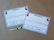 0-10, 0-20 number lines