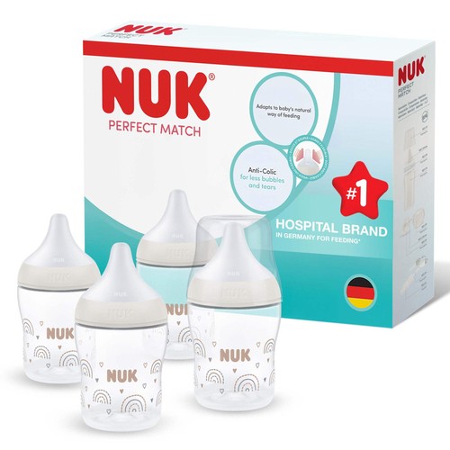 Nuk perfect match baby - match, bottles