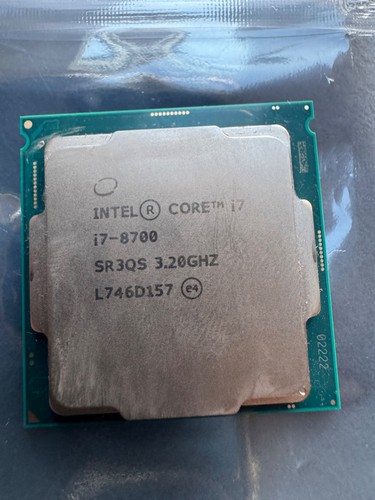 Intel core 8700 3 - core,