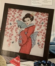 Cross Stitch Chart - Geisha