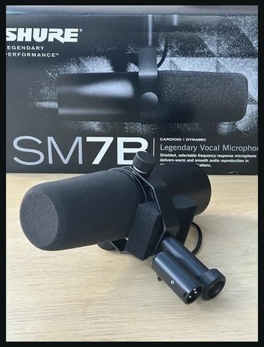 Shure sm7b cardioid dynamic - shure,
