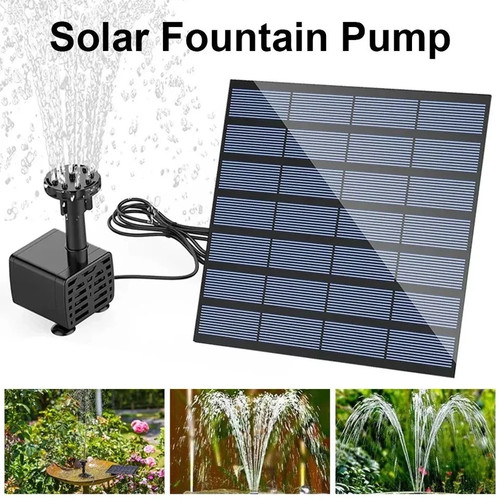 Garden solar water - pond, pump