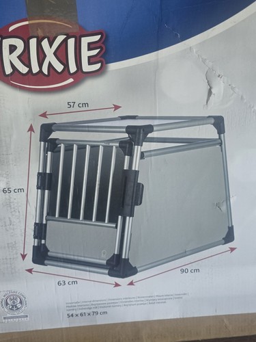 Trixie aluminium dog transport - dog,