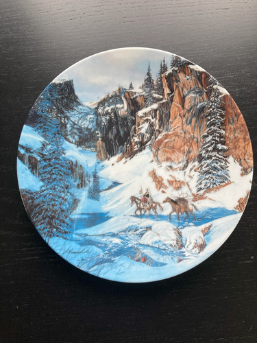 George collector plate - w.s,