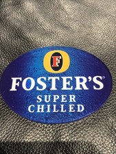 Fosters flat oval pump badge - oval,