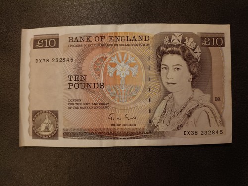 Ten pound note - ten,