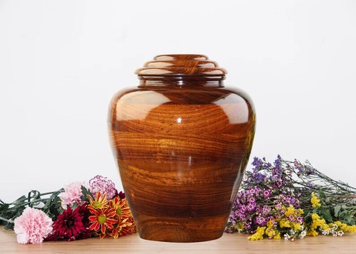 Wooden urns for human ashes - wooden,