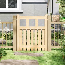 Garden Wooden Gate Pedestrian