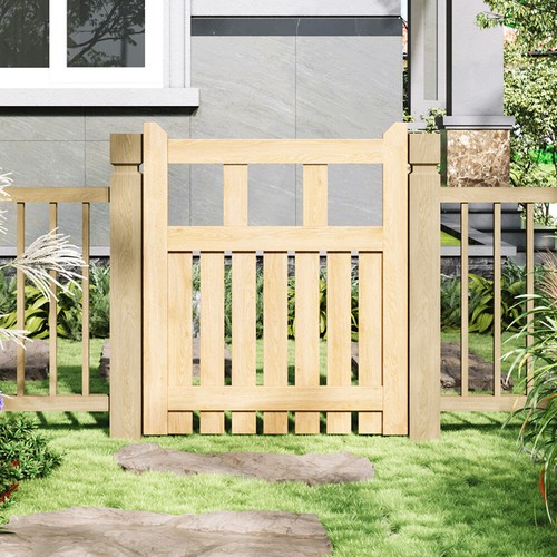 Garden wooden gate - wooden, pedestrian