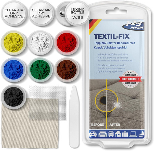 Upholstery repair kit - 1-2-3,