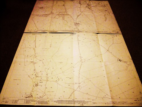 Hertfordshire old map plan