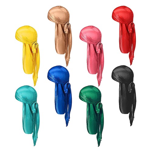 8pcs long tail - long, durag