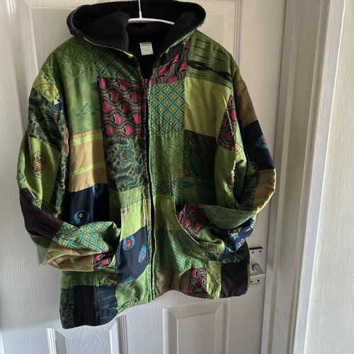 Hooded jacket festival - festival, boho