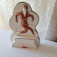 Rare Brian Wood Collection  Art Deco Style Figure On Pottery piece 1 of 1