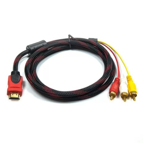 Hdmi rca phono red white - 3,