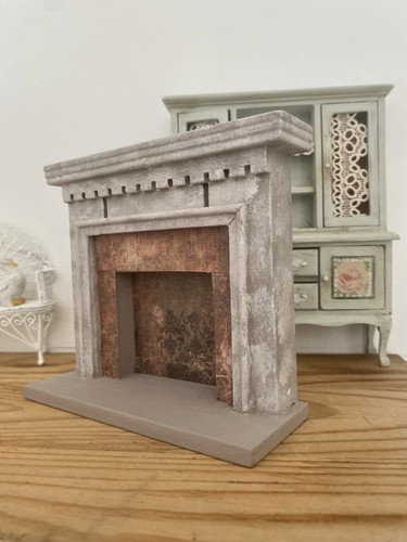 Stone effect fire - stone,