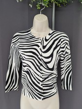 Karen Millen Cardigan Zebra