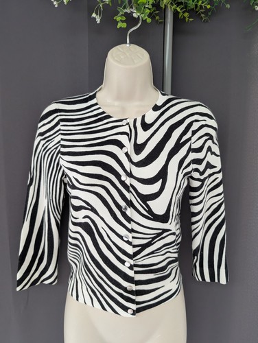Karen millen cardigan - millen, zebra