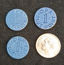 (3) TT CT TC VINTAGE OPA BLUE